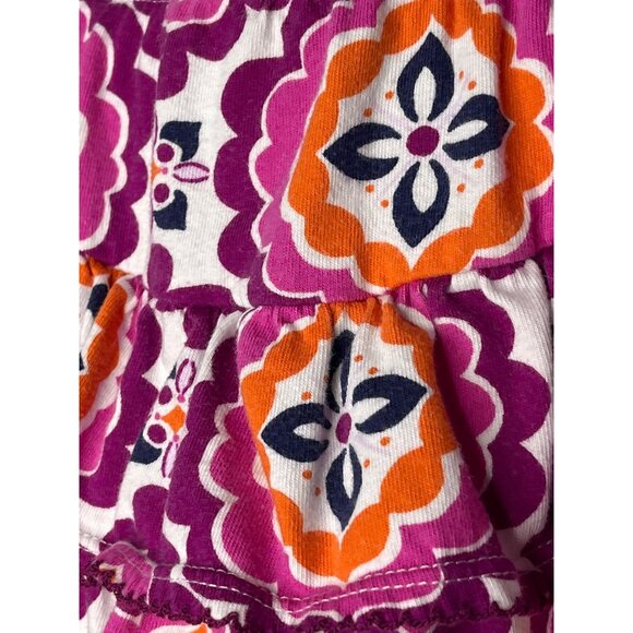 Gymboree Baby Girls Tiered Ruffle Skort 12-18M Boho Purple Pink - Picture 13 of 13